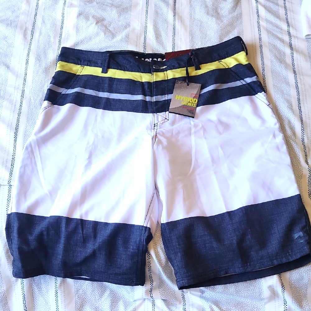 Mens Tony Hawk Hybrid Shorts Skate 2 Swim